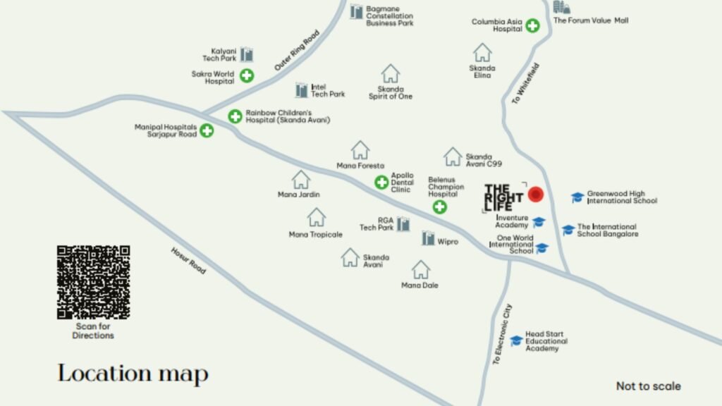 mana skanda location map